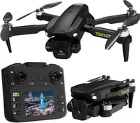Toladrone TD12LCD Összecsukható Dron LCD Kijelzővel, Optikai Pozicionálás, Kezdőknek 1