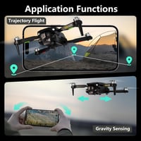 Toladrone TD12LCD Összecsukható Dron LCD Kijelzővel, Optikai Pozicionálás, Kezdőknek 5