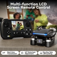Toladrone TD31LCD összecsukható drón kamerával, LCD kijelzővel és távirányítóval 2