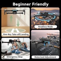 Toladrone TD31LCD összecsukható drón kamerával, LCD kijelzővel és távirányítóval 6