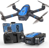 Toladrone 	TL16 1080P kamerás összecsukható drón kezdőknek optikai pozicionálással 1