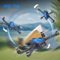 Toladrone 	TL16 1080P kamerás összecsukható drón kezdőknek optikai pozicionálással 7