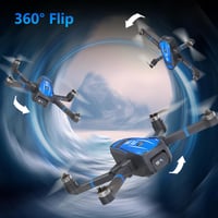 Toladrone TL16 4K kamera drón összecsukható quadcopter kék 7
