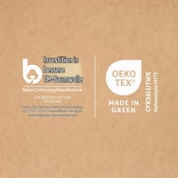 Obliečky TOM TAILOR Bold Stripes Renforcé, 2x 80x80 cm + 200x220 cm, 100% bavlna, modro-béžové (Dark Navy a Sunny Sand), s obojstranným motívom 7