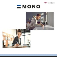 Guľôčkové pero Tombow MONO Graph Lite biele - precízny ihlový hrot, plynulé písanie, ergonomická úchopová časť [BC-MGLE45-R15] 4