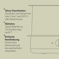 Tommee Tippee Advanced Super-Steam elektromos sterilizáló 6 üveghez, kémiai mentes 5