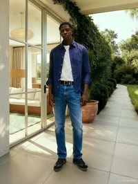 Košeľa Tommy Jeans Original Stretch - čierna - veľkosť M 4