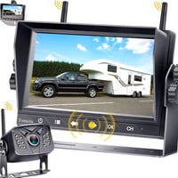 Tomoia Vezeték nélküli Tolatókamera WiFi 7" LCD Monitor DVR Kamiónhoz 1
