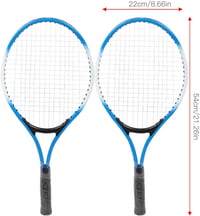 Rachetă de tenis pentru copii Tomotato, din aliaj de fier, pentru începători, cu minge și husă de transport pentru antrenament în aer liber 2