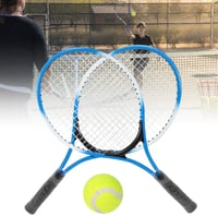 Rachetă de tenis pentru copii Tomotato, din aliaj de fier, pentru începători, cu minge și husă de transport pentru antrenament în aer liber 3
