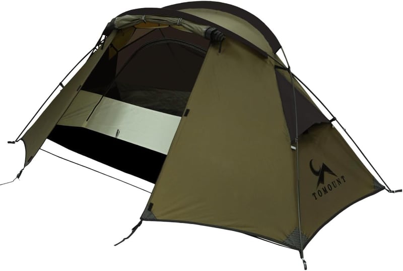 TOMOUNT 1 személyes ultralight sátor 4 évszakos vízálló kupola kemping sátor