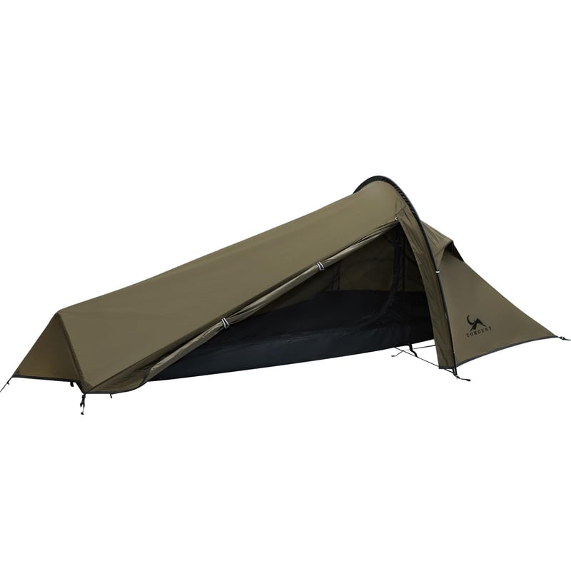 TOMOUNT Bivy najlonski šator, ultralaki, za 1 osobu, vodootporan - smeđi