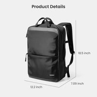 tomtoc 17.3" Laptop Hátizsák Üzleti Utazáshoz, Vízálló Számítógéptáska 30L 7