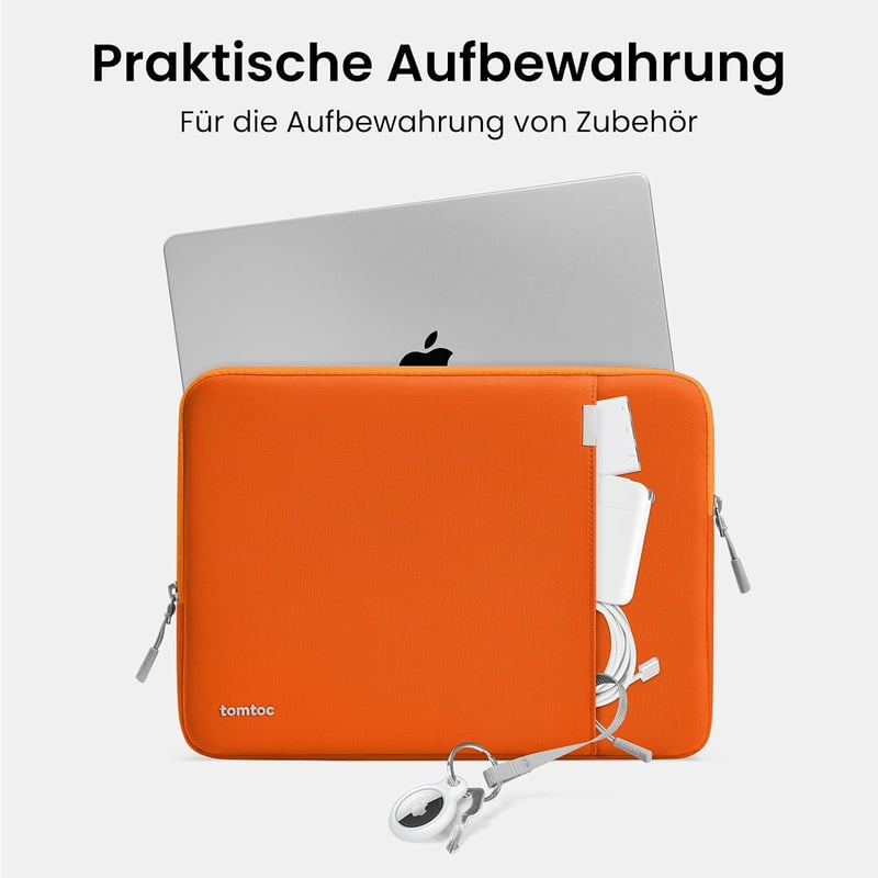 tomtoc 360° Laptop Tok 14" MacBook Pro M5/M4/M3/M2/M1 Vízálló Neoprén Hüvely