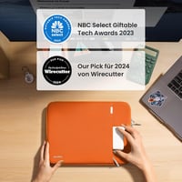 tomtoc 360° Laptop Tok 14" MacBook Pro M5/M4/M3/M2/M1 Vízálló Neoprén Hüvely 2
