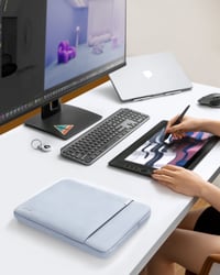 Ochranné puzdro na notebook tomtoc 360° pre 13-palcový MacBook Air M3/M2/M1 a MacBook Pro M2/M1, vodoodolná taška (sleeve) 8
