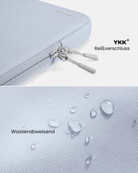 Ochranné puzdro na notebook tomtoc 360° pre 13-palcový MacBook Air M3/M2/M1 a MacBook Pro M2/M1, vodoodolná taška (sleeve) 7