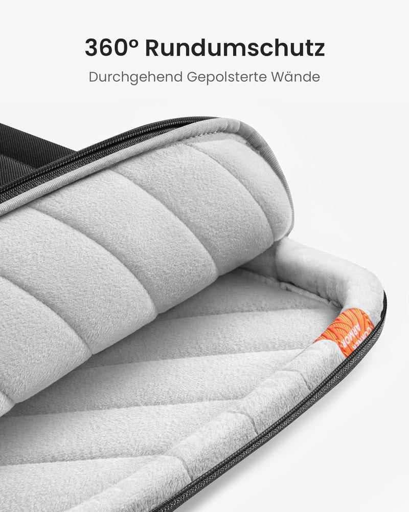 tomtoc 360° Védőtok 13" MacBook Air M2/M1 és MacBook Pro M2/M1, Vízálló Laptop Táska