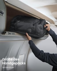 tomtoc 38L utazási hátizsák TSA zárral, 15,6-17,3" laptop, fedélzeti poggyász 5