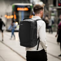 tomtoc 40L Utazó Hátizsák TSA Barát Kézipoggyász 15.6-17 Colos Laptophoz, Repülőgépre Vihető Vízlepergető Táska Hétvégi Utazásokhoz 8