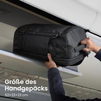 tomtoc 40L Utazó Hátizsák TSA Barát Kézipoggyász 15.6-17 Colos Laptophoz, Repülőgépre Vihető Vízlepergető Táska Hétvégi Utazásokhoz 7