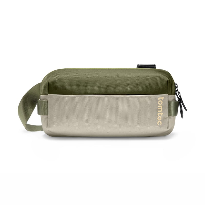 tomtoc Explorer-T21 EDC sling torbica od 3 L, za iPad Mini 7 - maslinasto zelena, veličina S