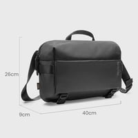 tomtoc Férfi Válltáska 13-14" Laptop MacBook Air M5/M4 Pro Max Fekete 9