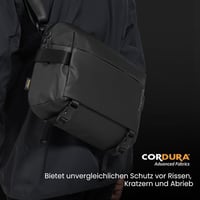 tomtoc Férfi Válltáska 13-14" Laptop MacBook Air M5/M4 Pro Max Fekete 3