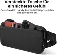 tomtoc Premium 3L Sling Bag férfi válltáska iPad mini 7 és Switch 2 kompatibilis 6
