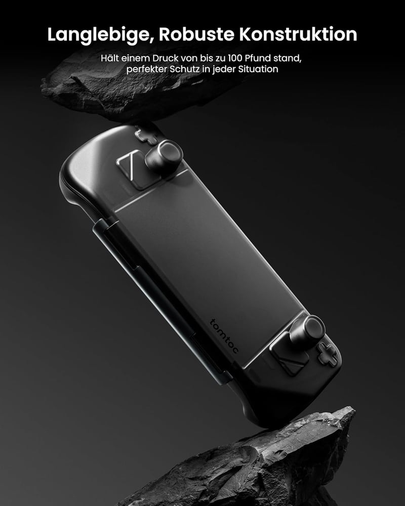 tomtoc Slim Armor Steam Deck/OLED tok, vékony védőtok töltőporttal