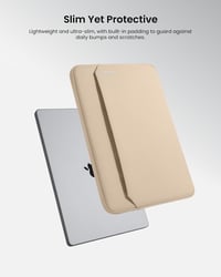 tomtoc Slim Laptop Sleeve 13" MacBook Air M5/M4/M3/M2/M1 vízálló tok 2