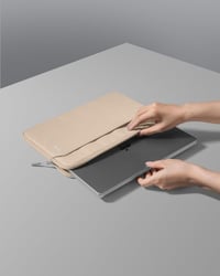 tomtoc Slim Laptop Sleeve 13" MacBook Air M5/M4/M3/M2/M1 vízálló tok 9