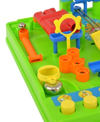 TOMY Screwball Scramble Guľôčková dráha, šikovnostná hra pre deti aj dospelých, interaktívna spoločenská hra od 5 rokov, viacfarebná 6