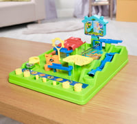 TOMY Screwball Scramble Guľôčková dráha, šikovnostná hra pre deti aj dospelých, interaktívna spoločenská hra od 5 rokov, viacfarebná 3