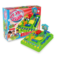 TOMY Screwball Scramble Guľôčková dráha, šikovnostná hra pre deti aj dospelých, interaktívna spoločenská hra od 5 rokov, viacfarebná 1