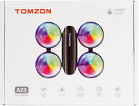 Tomzon A23 Mini Drón Gyerekeknek LED Világítással - RC Quadcopter Magasságtartással, 3D Flip, 5 Fénymód, 2 Akkumulátor, Kezdőknek, Zöld 10