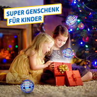 Tomzon Hoverball Repülő Labda RGB LED Fényekkel - Mini Drón Gyerekeknek, Kék Lebegő Játék, USB Tölthető, 15 Perc Repülési Idő, Beltéri-Külté 7