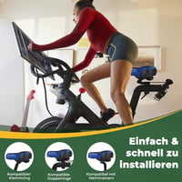 Tonbux uniszex kerékpárnyereg, puha zselés, vízálló, fényvisszaverővel - kék 9