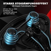 TONBUX széles kerékpár nyereg légáteresztő kényelmes puha női férfi 4