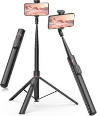 TONEOF 168 cm Automata Selfie Stick Tripod Mágneses Távirányítóval iPhone/Android 1