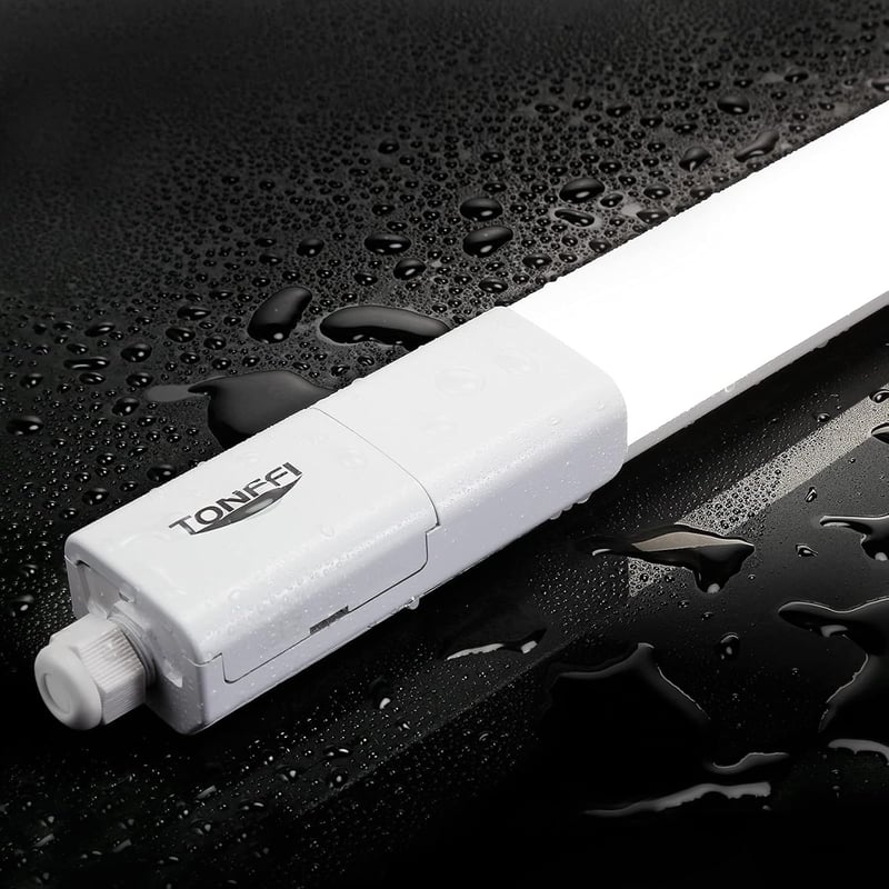 TONFFI LED Fürdőszobai Lámpa 115cm 36W IP65 Vízálló Semleges Fehér 4000K