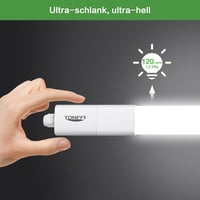 TONFFI LED Fürdőszobai Lámpa 115cm 36W IP65 Vízálló Semleges Fehér 4000K 3