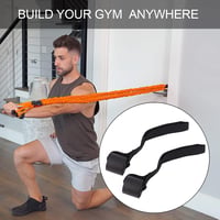 Tongdejing 2x Ajtóhorgony Fitness Sávokhoz, Ellenállásos Sávok és Terápiasávok Piros 6