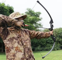 DD&Qarchery Recurve Íj 30-40 lbs Vadászati Készlet 12 Szénszálas Nyíllal Kezdőknek 7