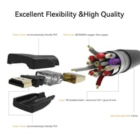 TONGVEO HDMI 2.0 kábel 4K 5m 60Hz 18Gbps PS5 PS4 Xbox Switch 3