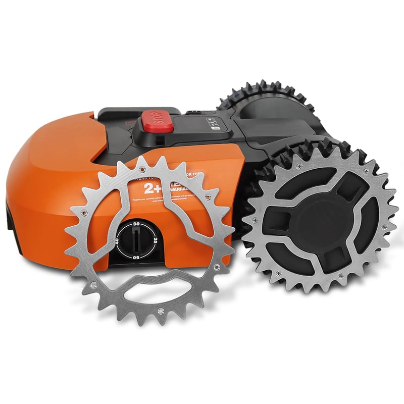 tonhui set nazubljenih kotača za Worx Landroid S/M robotsku kosilicu, debljina 2 mm