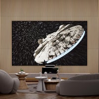 TONOR Akusztikus Falpanel Fa Dekor 2,88m² Öntapadós 3D Falburkolat Tölgy 7