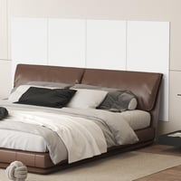 Panouri acustice autoadezive TONOR, panouri fonoabsorbante de interior, alb, 8 bucăți, 44,1 x 21,7 inchi, pentru sufragerie, birou, studio 8