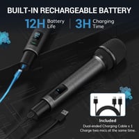 TONOR TW550 Vezeték USB-C töltőkábel, kétvégű, 2db Mikrofon, 2 Mikrofonnal – szettből — vevőegység nélkül (állapot: lásd a 2. képet) 11