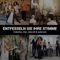 TONOR TW750 Vezeték Nélküli UHF Mikrofon Szett, 2 Tölthető Fém Mikrofon Fénygyűrűvel, 100m Hatótáv, Auto Scan Funkcióval Karaoke Partikhoz 9